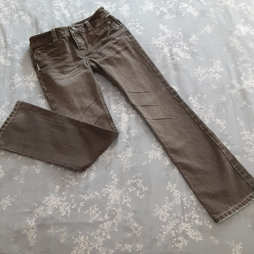 Ralph Lauren Chocolate washed flared leg jeans - kids size 8